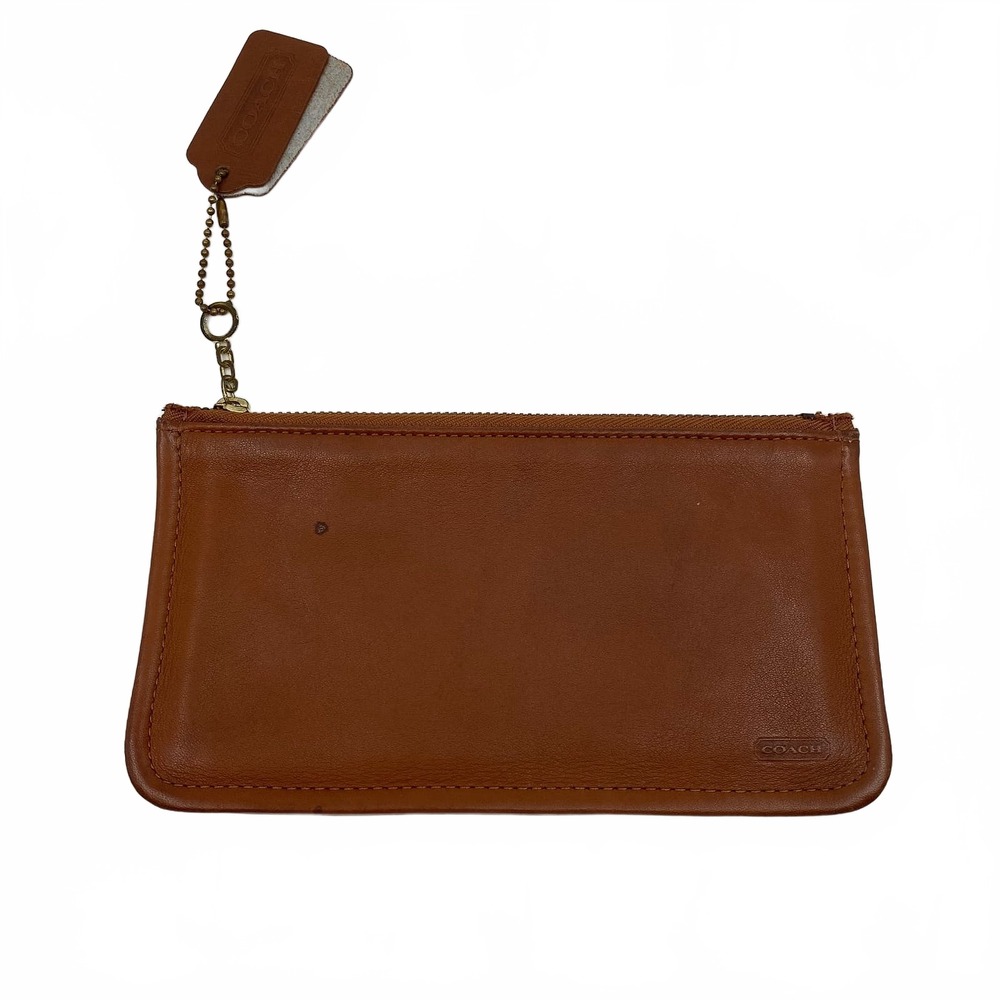 Coach Brown Leather Wallet | Clutch Bag | Regular OS